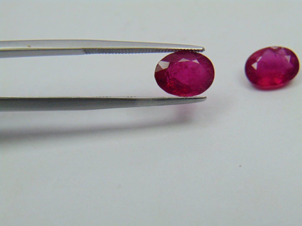 3.60ct Rubellite 9x7mm