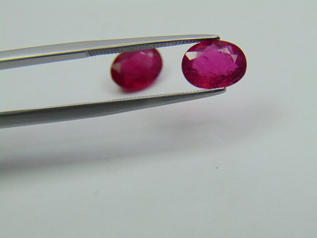 3.60ct Rubellite 9x7mm