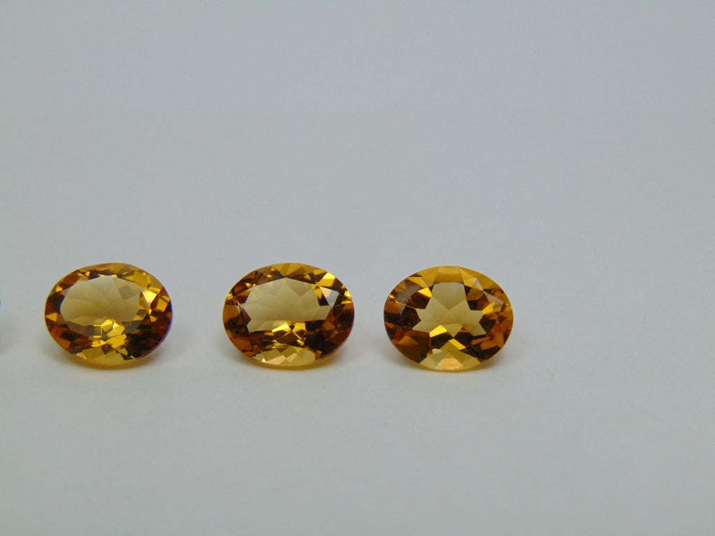 9ct Citrine Calibrated 10x8mm