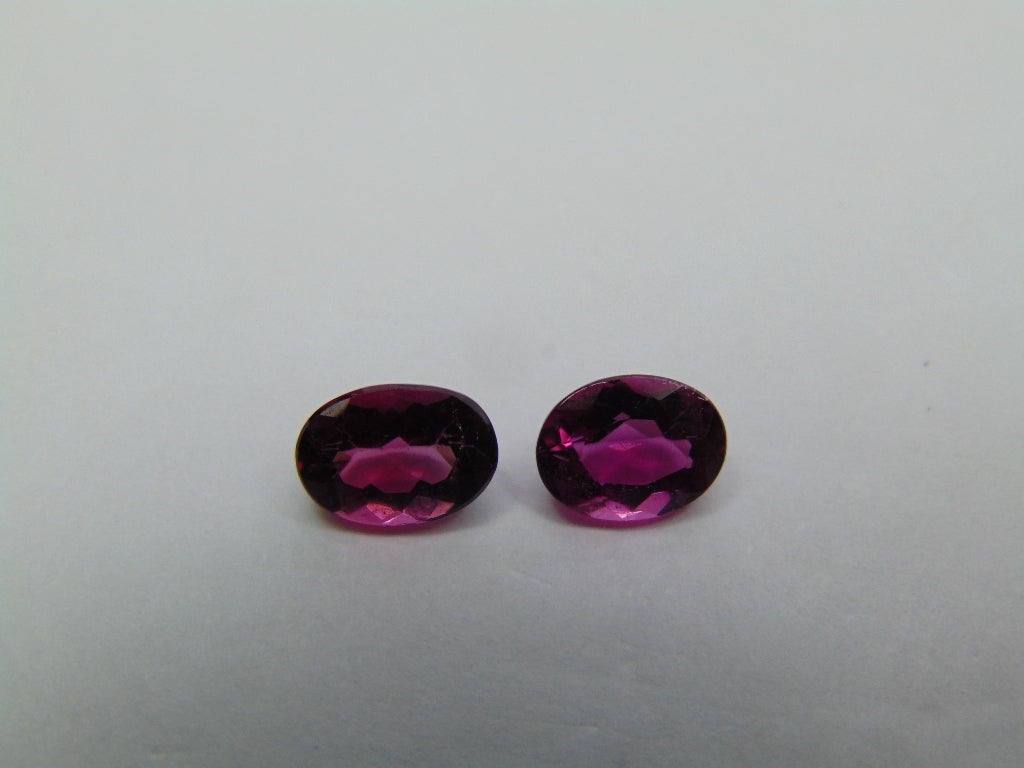 2.47ct Rubellite 8x6mm