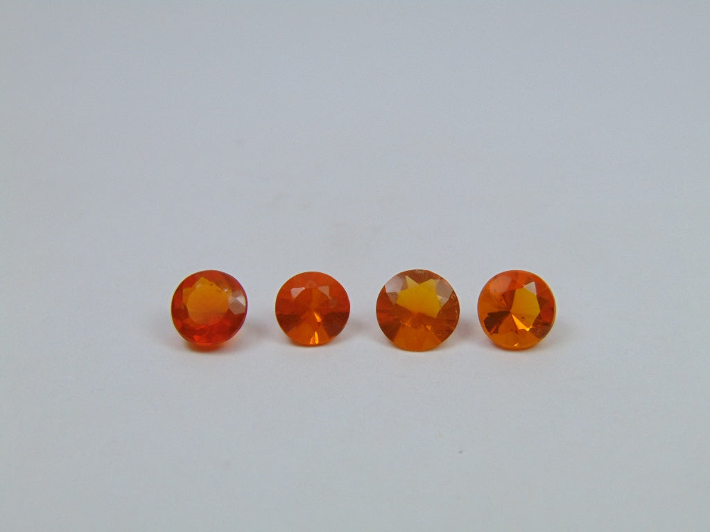 3.20ct Fire Opal Calibrated 6mm