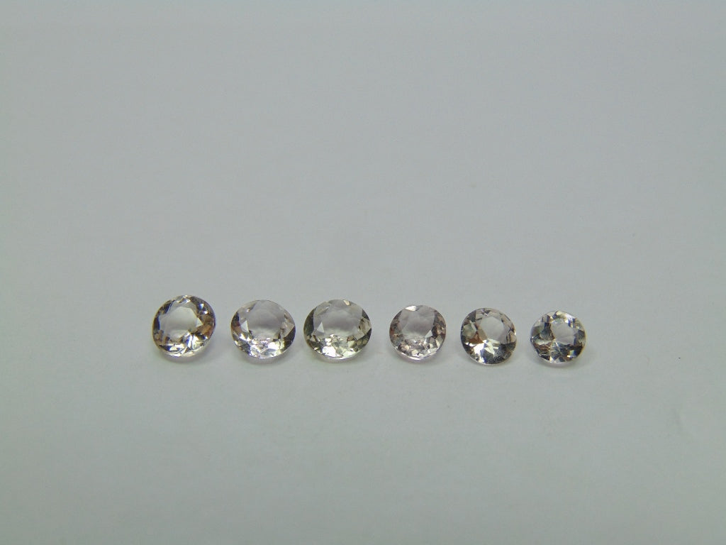 2.70ct Morganite Calibrated 7mm