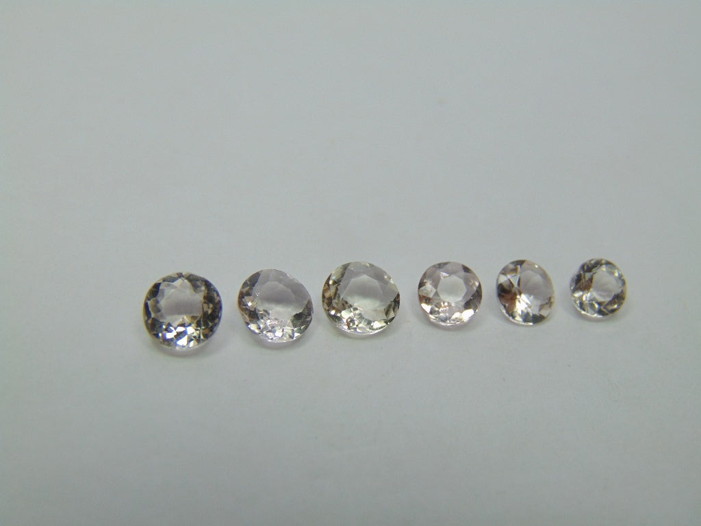 2.70ct Morganite Calibrated 7mm