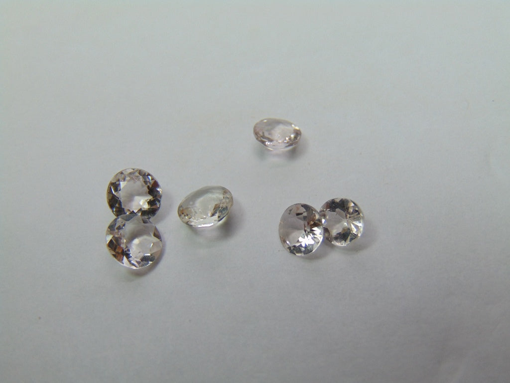 2.70ct Morganite Calibrated 7mm