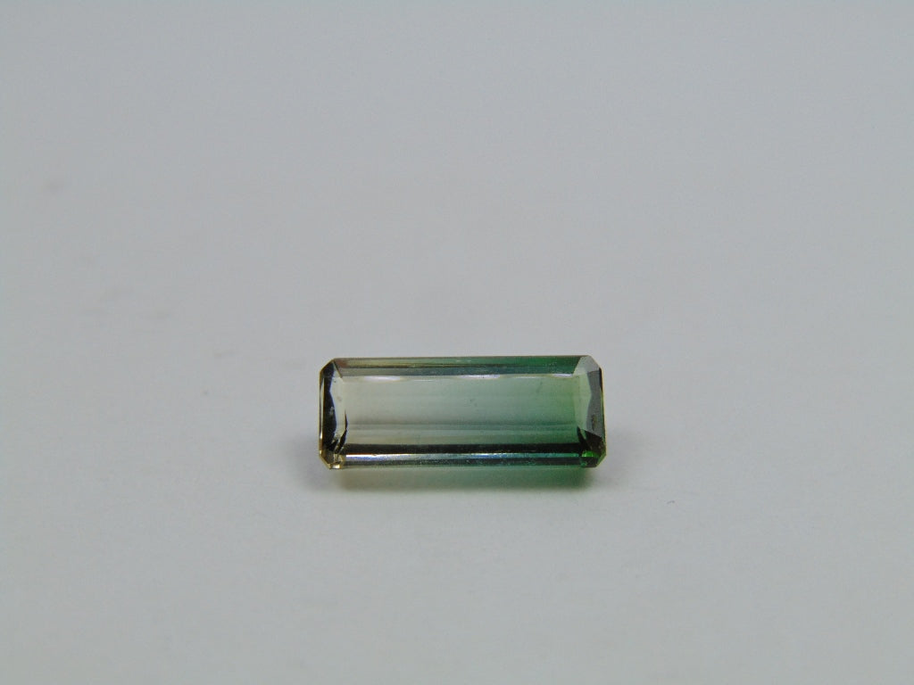 2.60ct Turmalina Bicolor 13x5mm