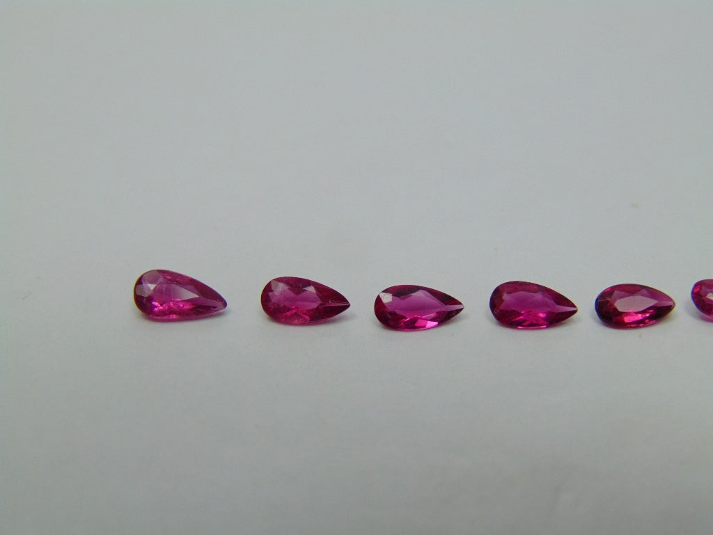 1.32ct Rubellite Calibrated 6x3mm