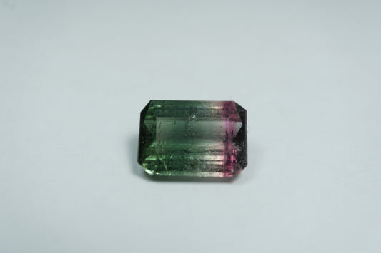 5.10ct Turmalina Bicolor 12x9mm