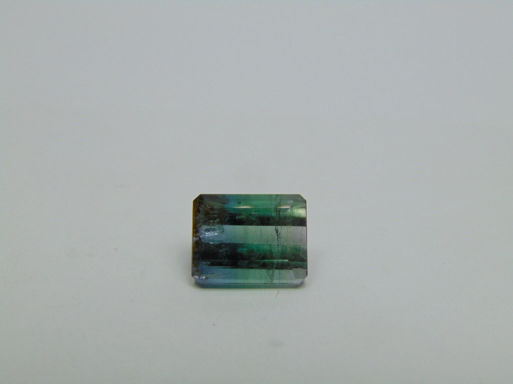 5.40ct Turmalina Bicolor 11x8mm