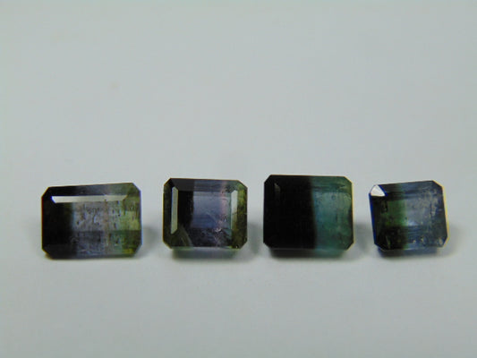 7.35ct Turmalina Bicolor