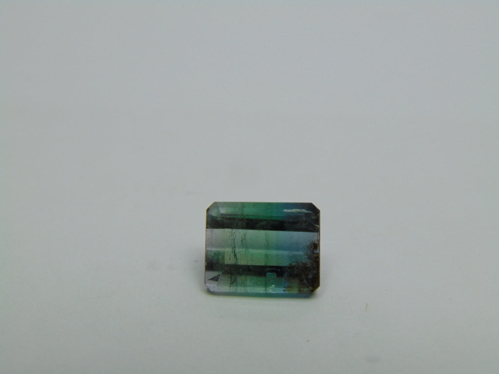 5.40ct Turmalina Bicolor 11x8mm