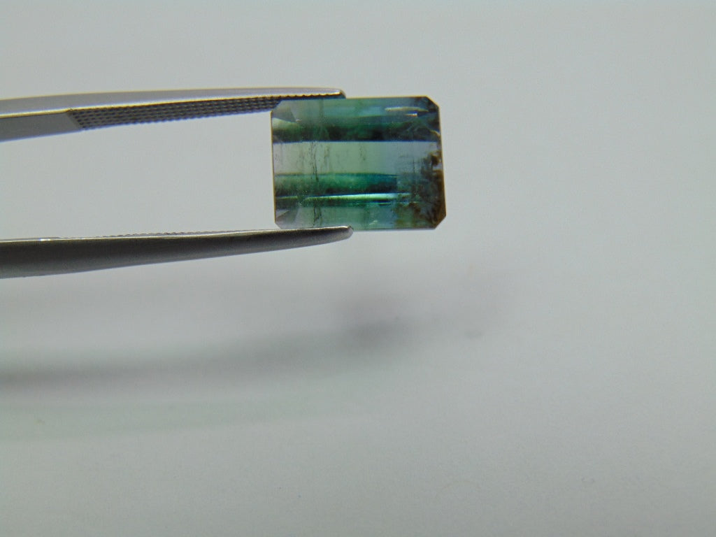 5.40ct Turmalina Bicolor 11x8mm