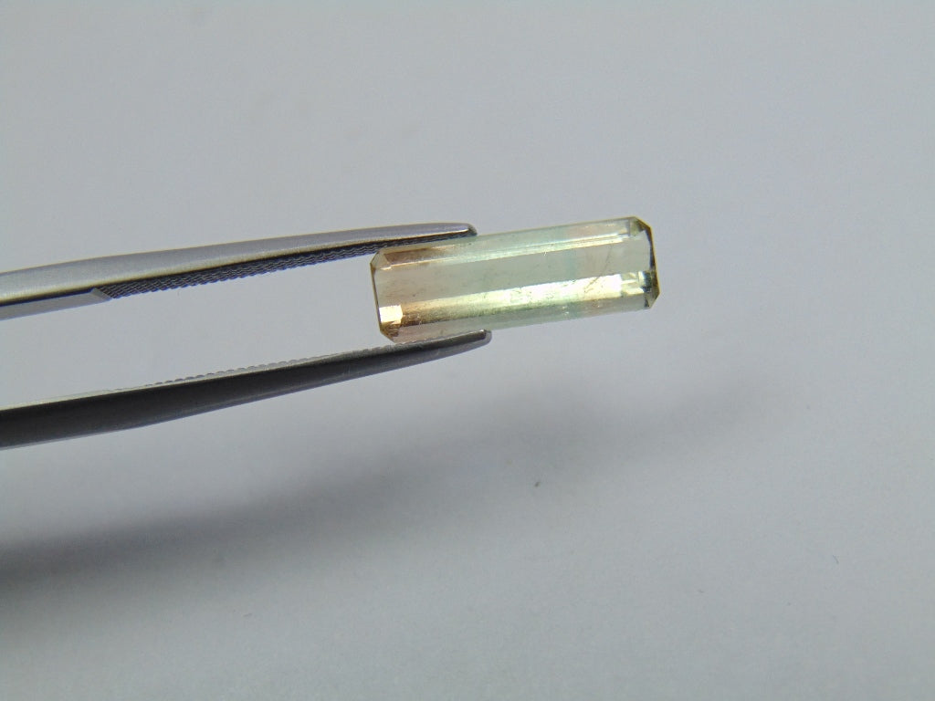 1.78ct Turmalina Bicolor 14x4mm