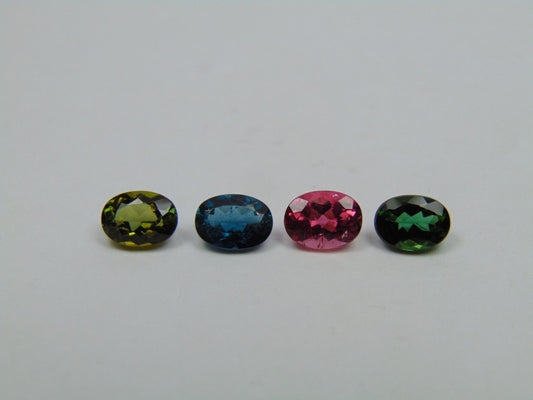 3.68ct Tourmaline Mix 7x5mm