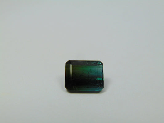 7.10ct Turmalina Bicolor 12x10mm