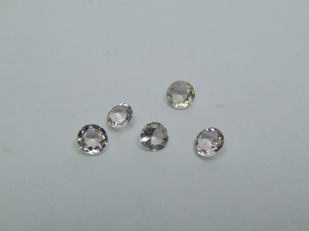 1.44ct Morganite Calibrated 5mm