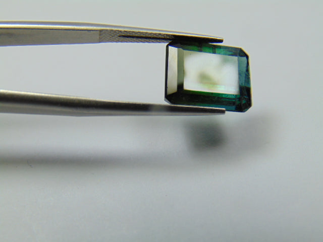 7.10ct Turmalina Bicolor 12x10mm