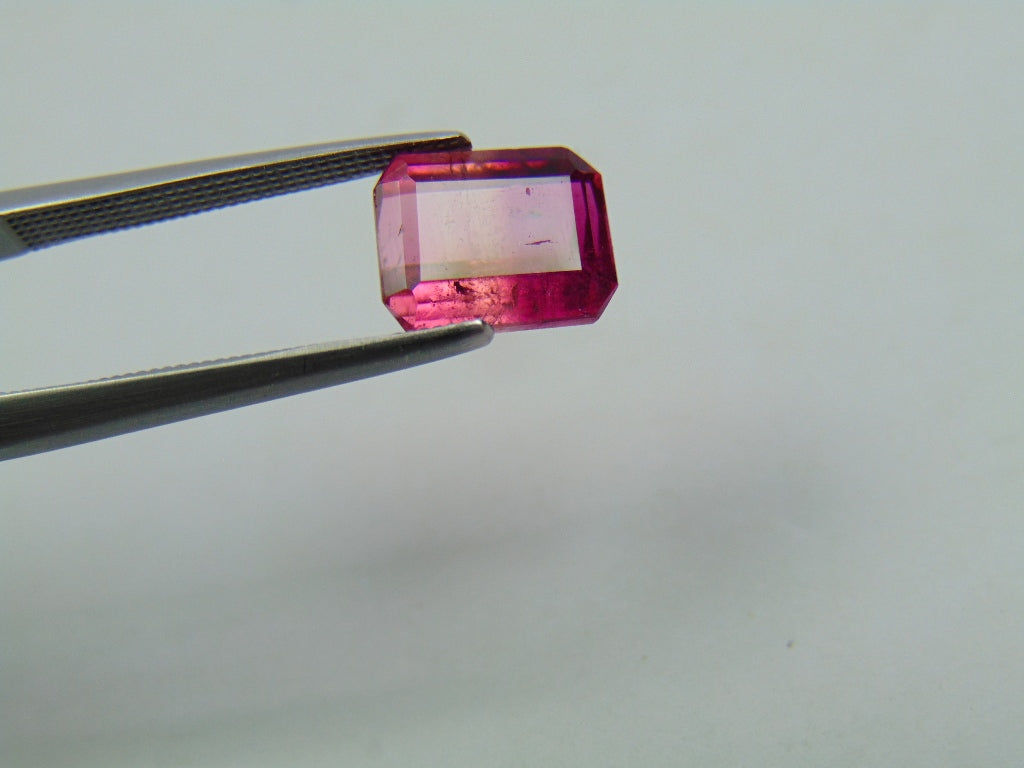 2.75ct Turmalina Bicolor 9x7mm