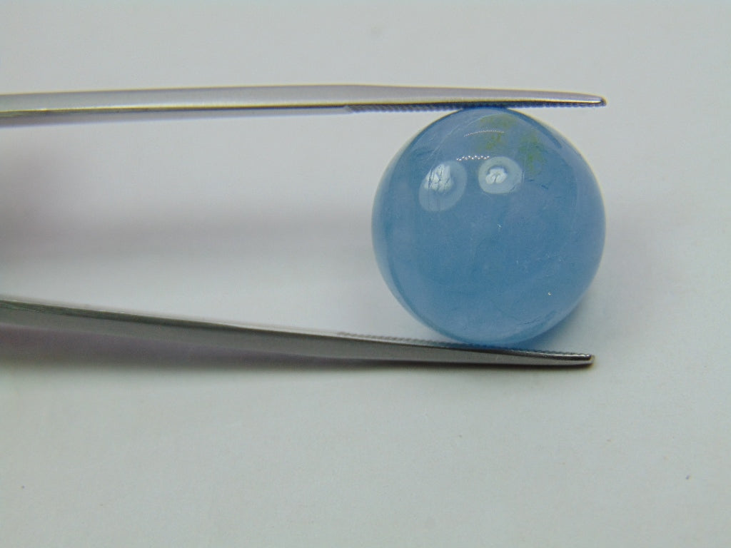 20.40ct Aquamarine Cabochon 17mm