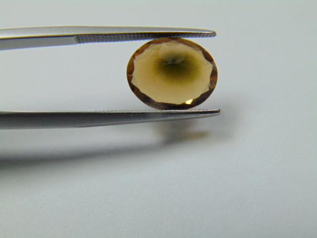 4.05ct Turmalina Bicolor 12x10mm