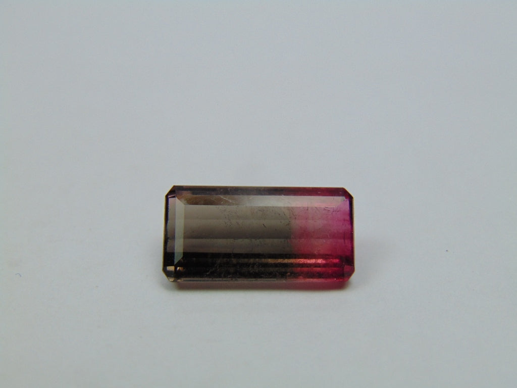 6.60ct Tourmaline Bicolor 16x8mm