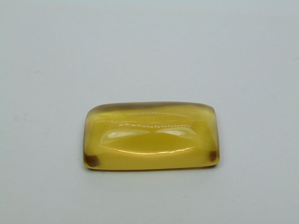 33.70ct Citrine Cabochon 28x15mm