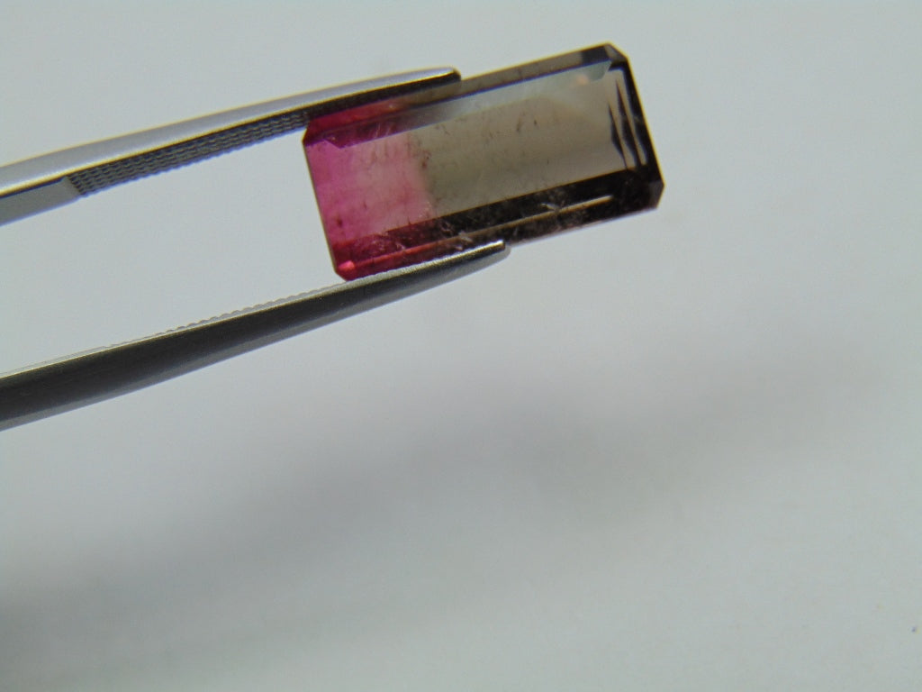 6.60ct Tourmaline Bicolor 16x8mm