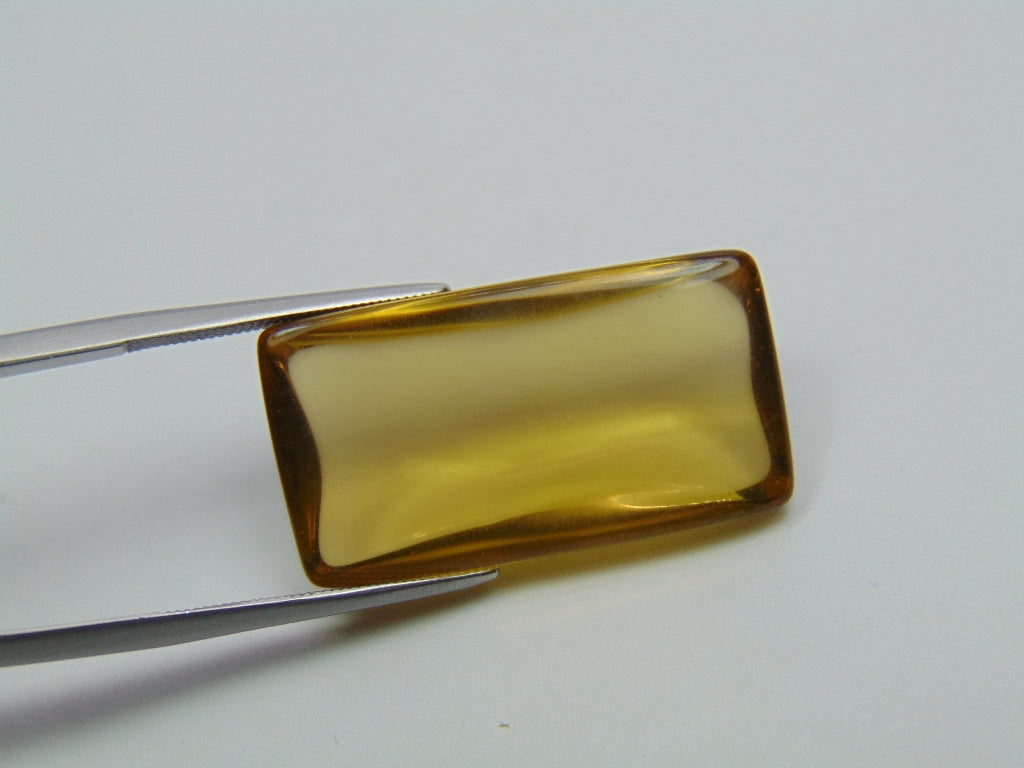 33.70ct Citrine Cabochon 28x15mm