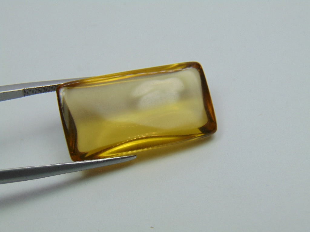 33.70ct Citrine Cabochon 28x15mm