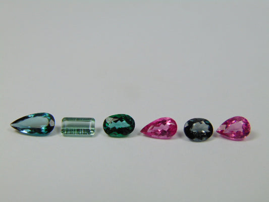 4.29ct Turmalina Mix