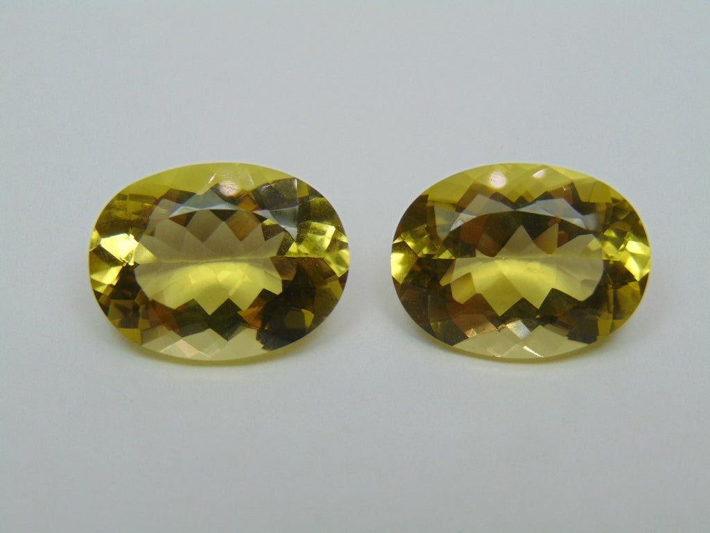 35.70ct Green Gold Par 21x16mm