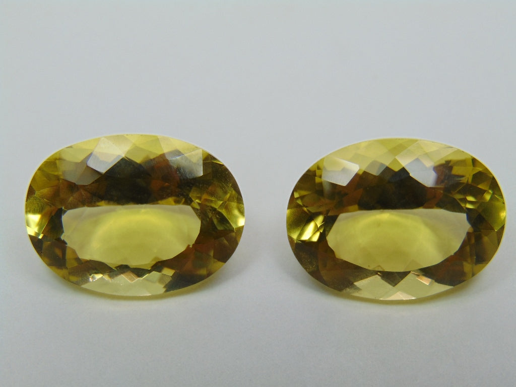 35.70ct Green Gold Par 21x16mm