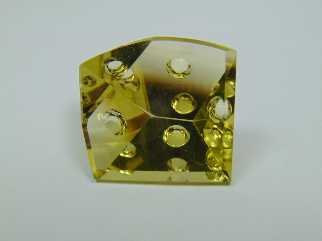 40.40ct Green Gold 24x22mm