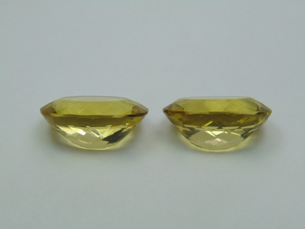 35.70ct Green Gold Par 21x16mm