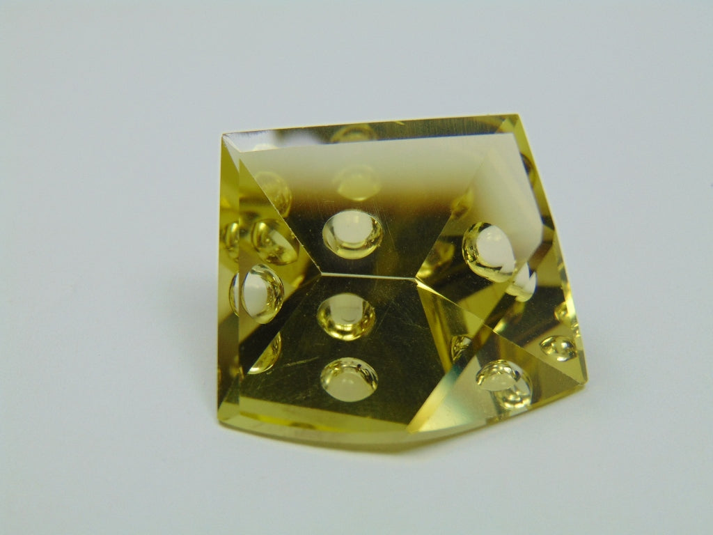 40.40ct Green Gold 24x22mm