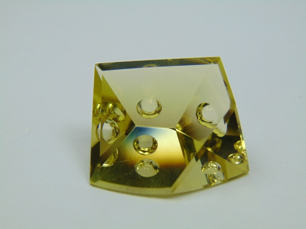 40.40ct Green Gold 24x22mm