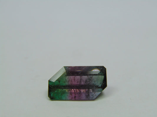 7.60ct Turmalina Bicolor 15x9mm