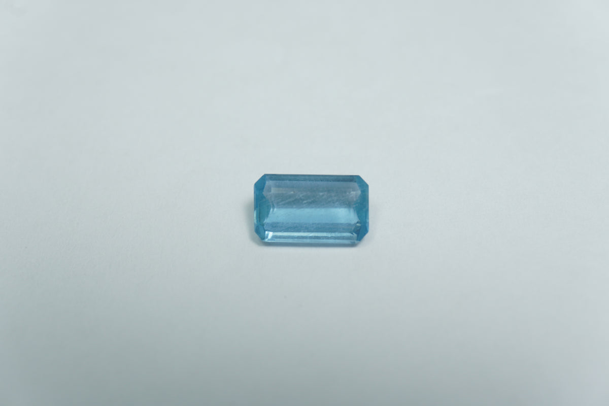 0.84ct Água-marinha 8x5mm