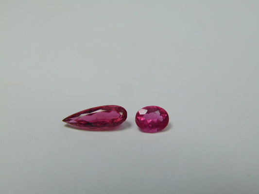 1.50ct Turmalina 12x4mm 6x4mm