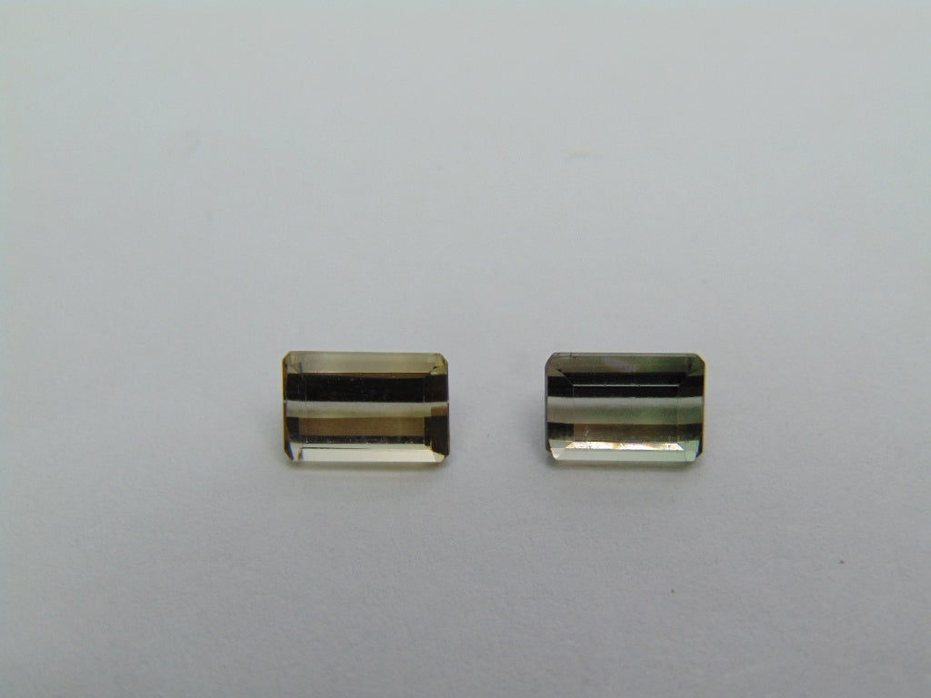 Turmalina 2,80ct 8x5mm 7x5mm