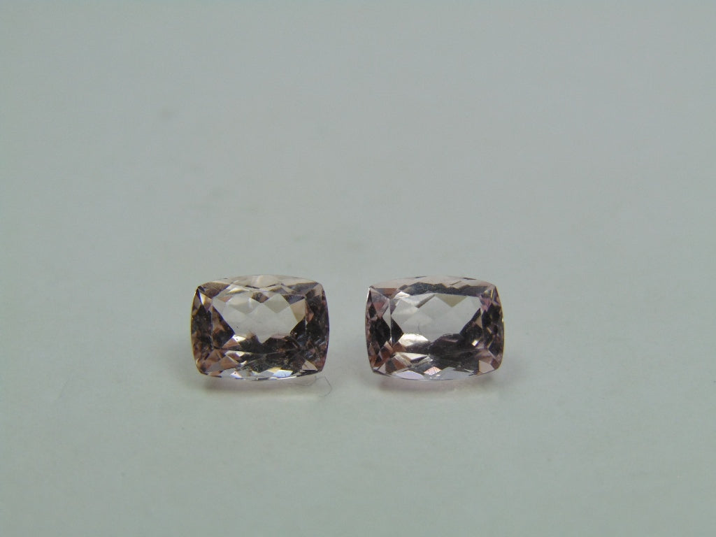 3.50ct Morganita Par 8x6mm