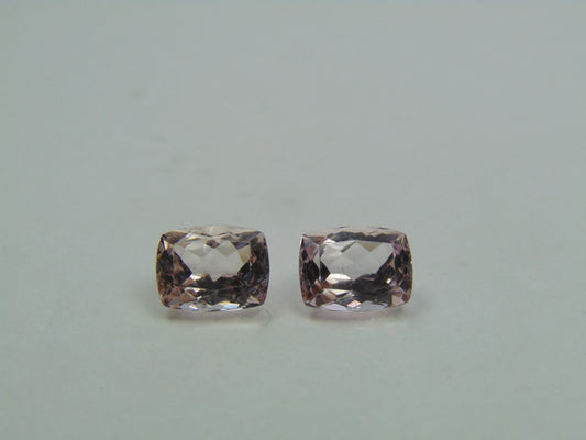 3.50ct Morganita Par 8x6mm