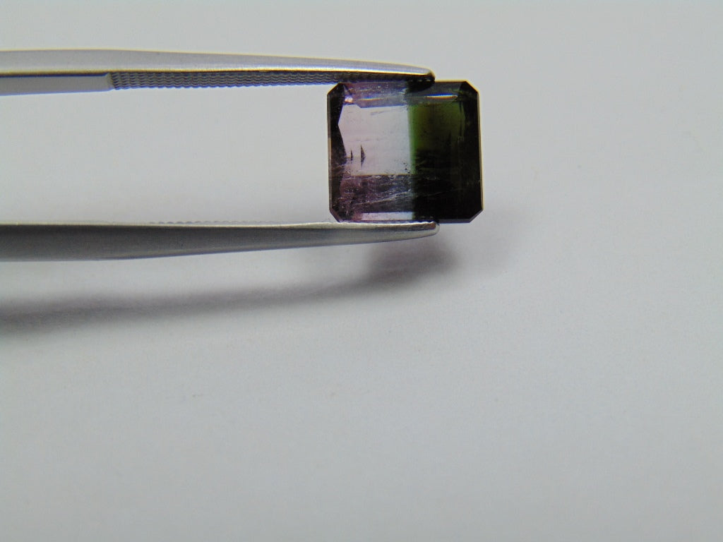 3.20ct Turmalina Bicolor 9x8mm