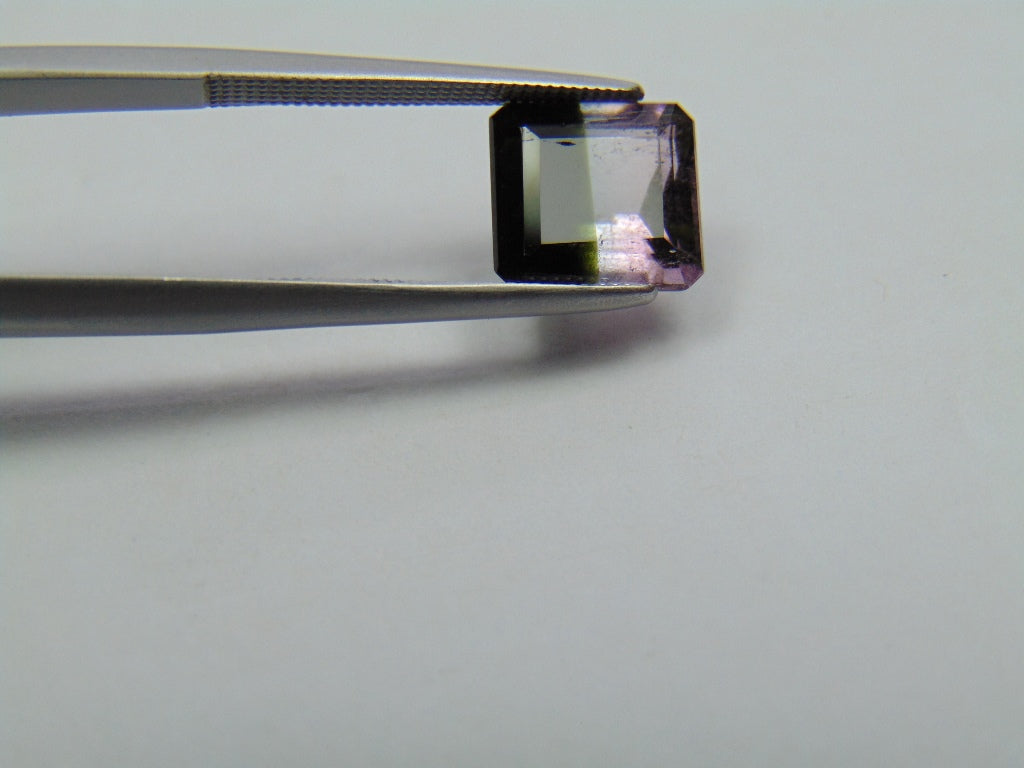 3.20ct Turmalina Bicolor 9x8mm