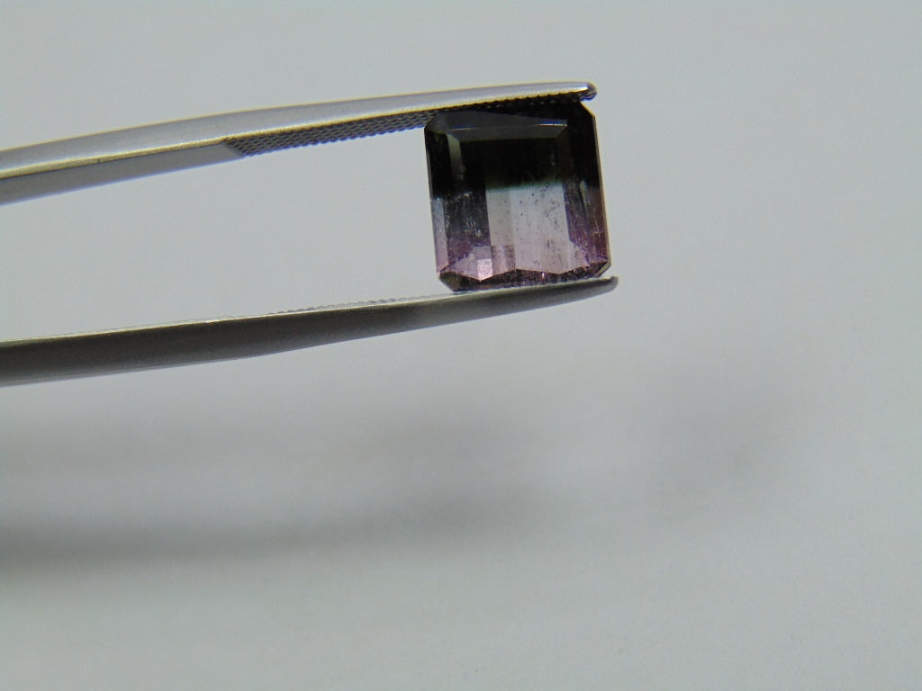 3.20ct Turmalina Bicolor 9x8mm