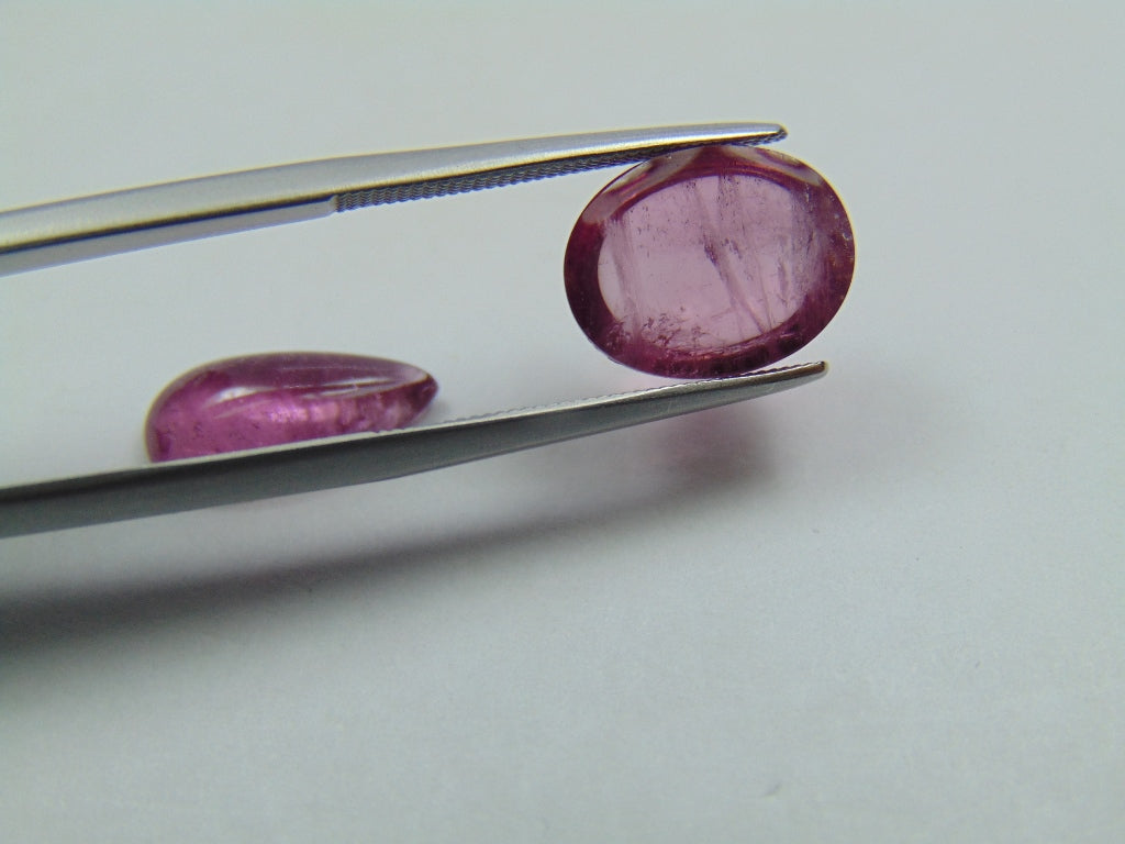 8.40ct Turmalina Cabochão 13x7mm 12x9mm