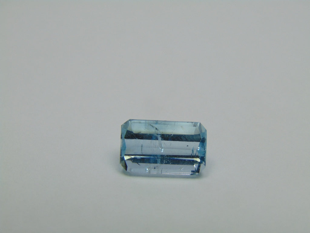 3.95ct Água-marinha 12x7mm