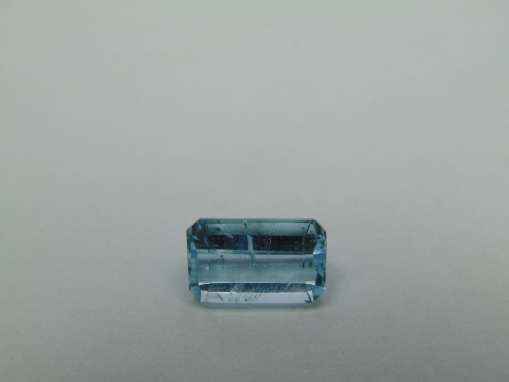 3.95ct Água-marinha 12x7mm
