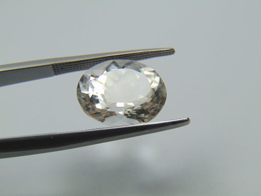 7.60ct Topázio Branco 13x11mm
