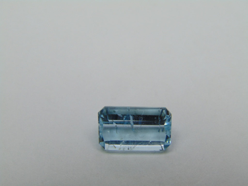 3.95ct Água-marinha 12x7mm