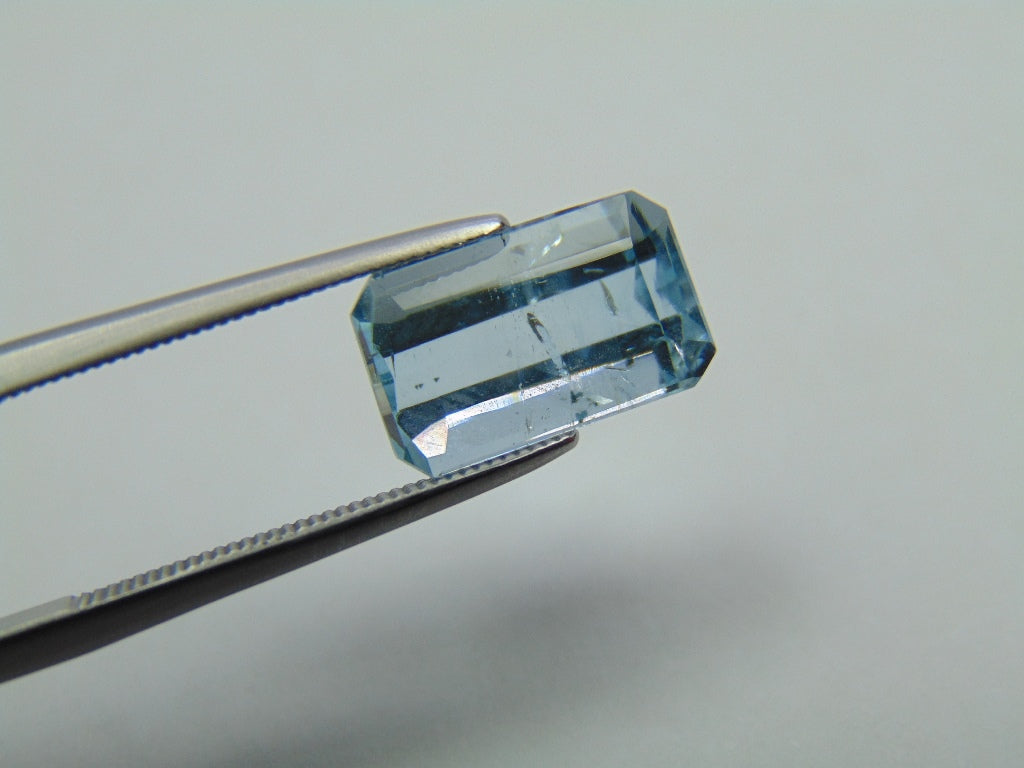 3.95ct Água-marinha 12x7mm